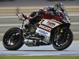 Chaz Davies and Davide Giuliano Ducati World Superbike Qatar WSB 2014