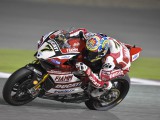 Chaz Davies and Davide Giuliano Ducati World Superbike Qatar WSB 2014